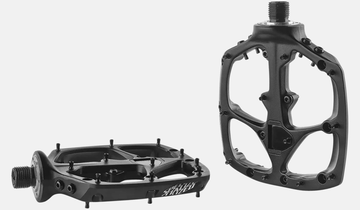 09115 2300 CMPNT BOOMSLANG PLATFORM PEDALS BLK