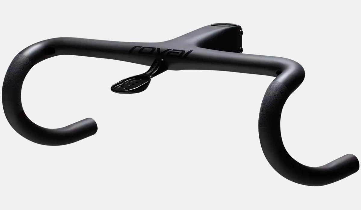 21026 030 WHL ROVAL ALPINIST II RD COCKPIT SATIN CARBON GLOSS BLK 380MM X 80MM 4 1