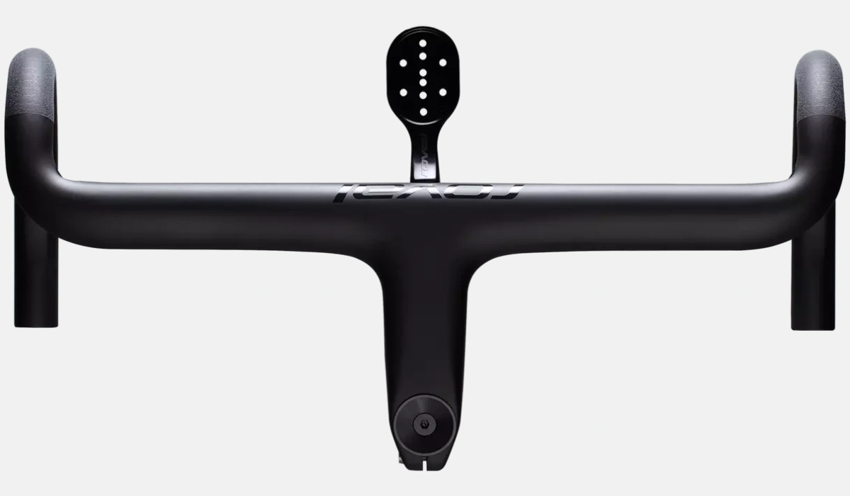 21026 030 WHL ROVAL ALPINIST II RD COCKPIT SATIN CARBON GLOSS BLK 380MM X 80MM 4 3
