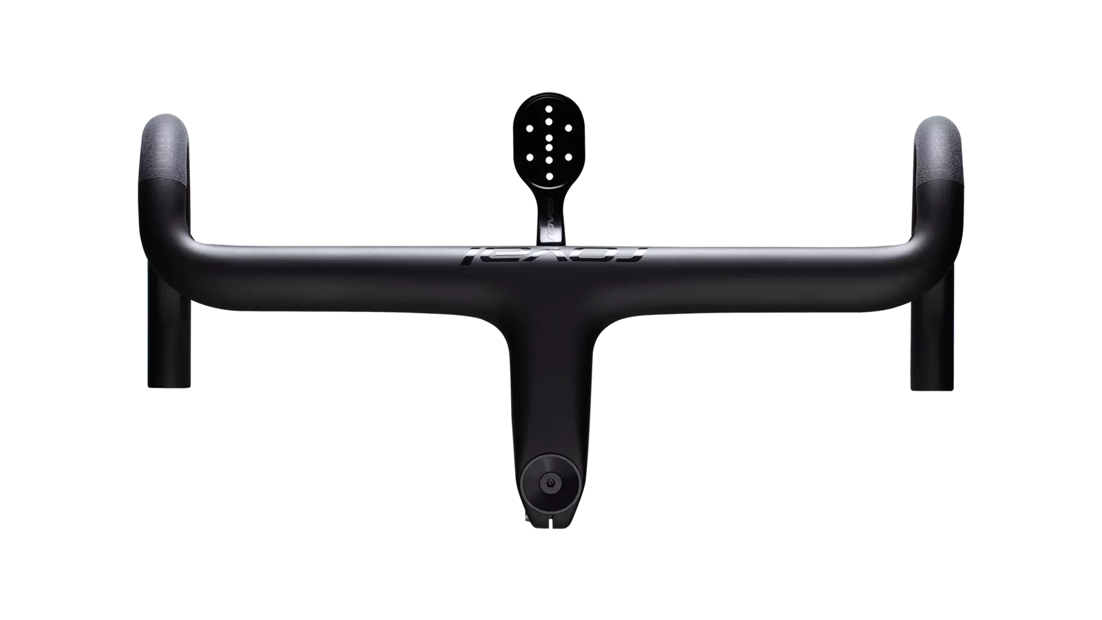 21026 030 WHL ROVAL ALPINIST II RD COCKPIT SATIN CARBON GLOSS BLK 380MM X 80MM 4 3