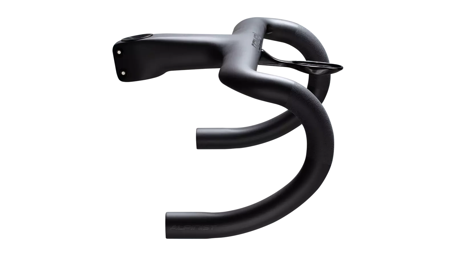 21026 030 WHL ROVAL ALPINIST II RD COCKPIT SATIN CARBON GLOSS BLK 380MM X 80MM 4 5