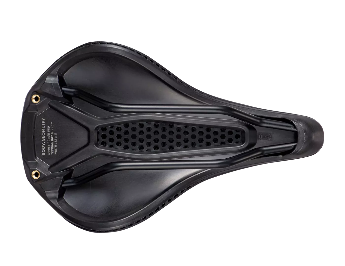 27122-870_SDDL_POWER-PRO-MIRROR-SADDLE-BLK-143_BOTTOM 27122 870 SDDL POWER PRO MIRROR SADDLE BLK 143 BOTTOM