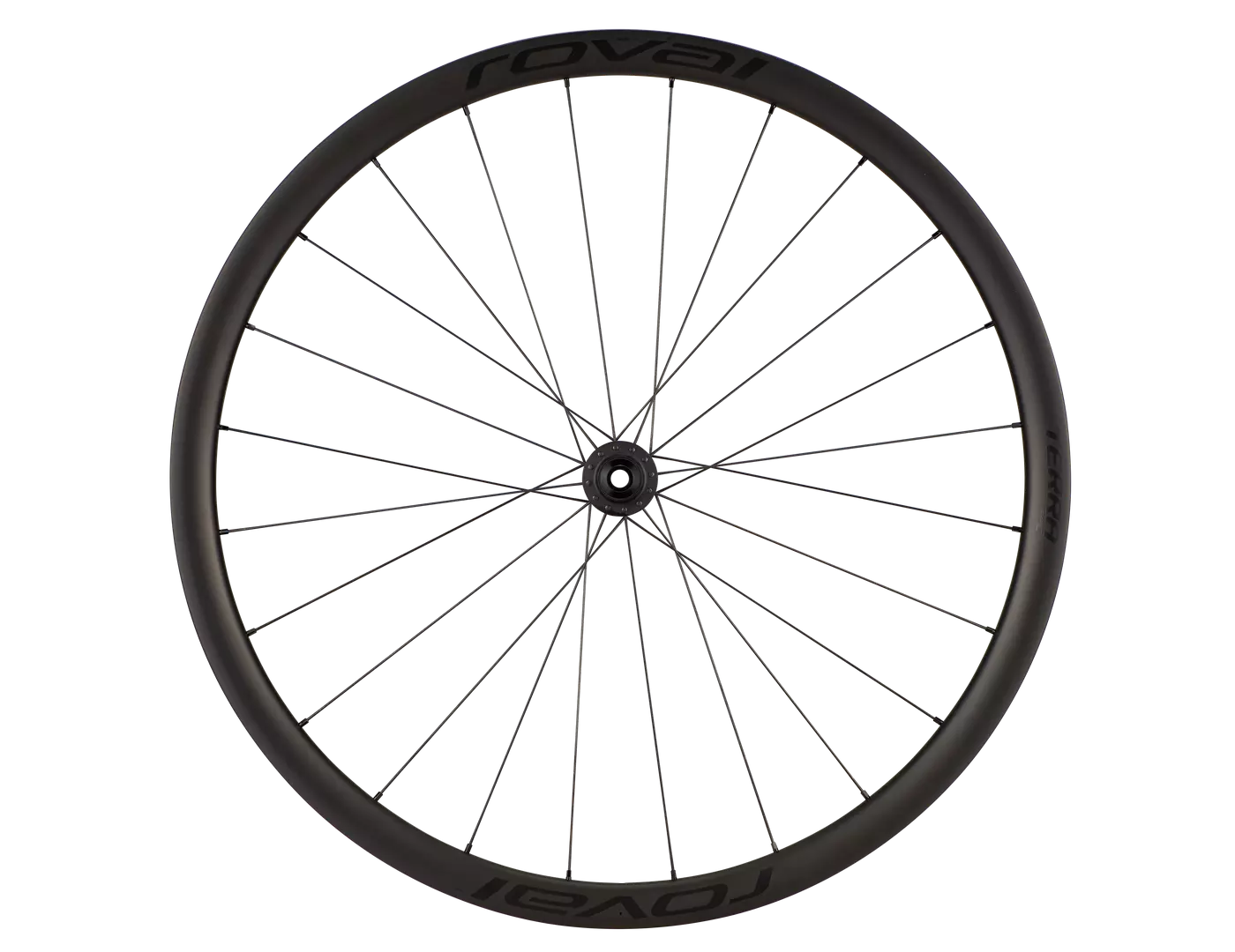 30021 490 WHL TERRA C SATIN CARBON SATIN BLK 700C FRONT SIDE