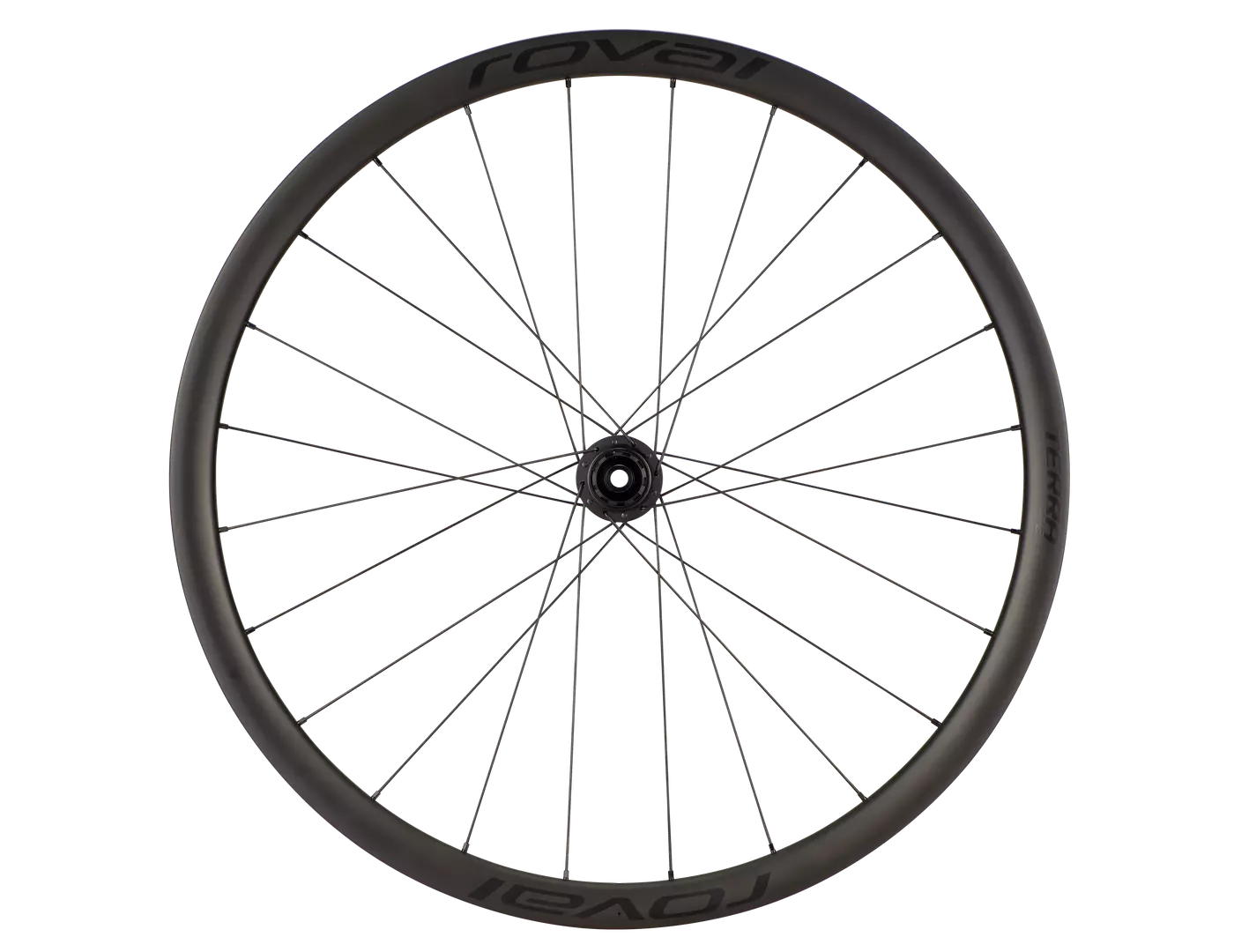 30021 490 WHL TERRA C SATIN CARBON SATIN BLK 700C REAR SIDE