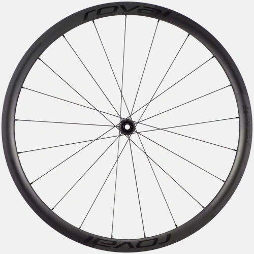 30022 530 WHL ALPINIST CL TUBELESS CARBON BLK 700C FRONT SIDE