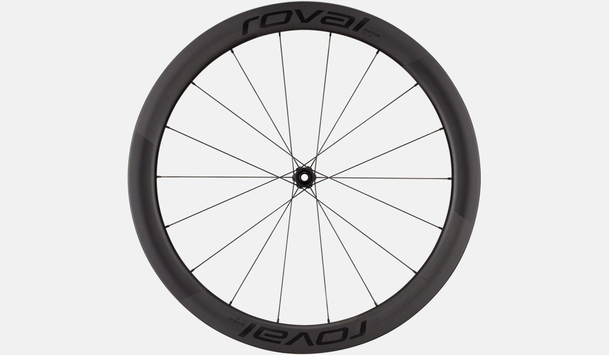 30026 640 WHL RAPIDE CL III 700C FRONT SATIN CARBON SATIN FRONT SIDE scaled