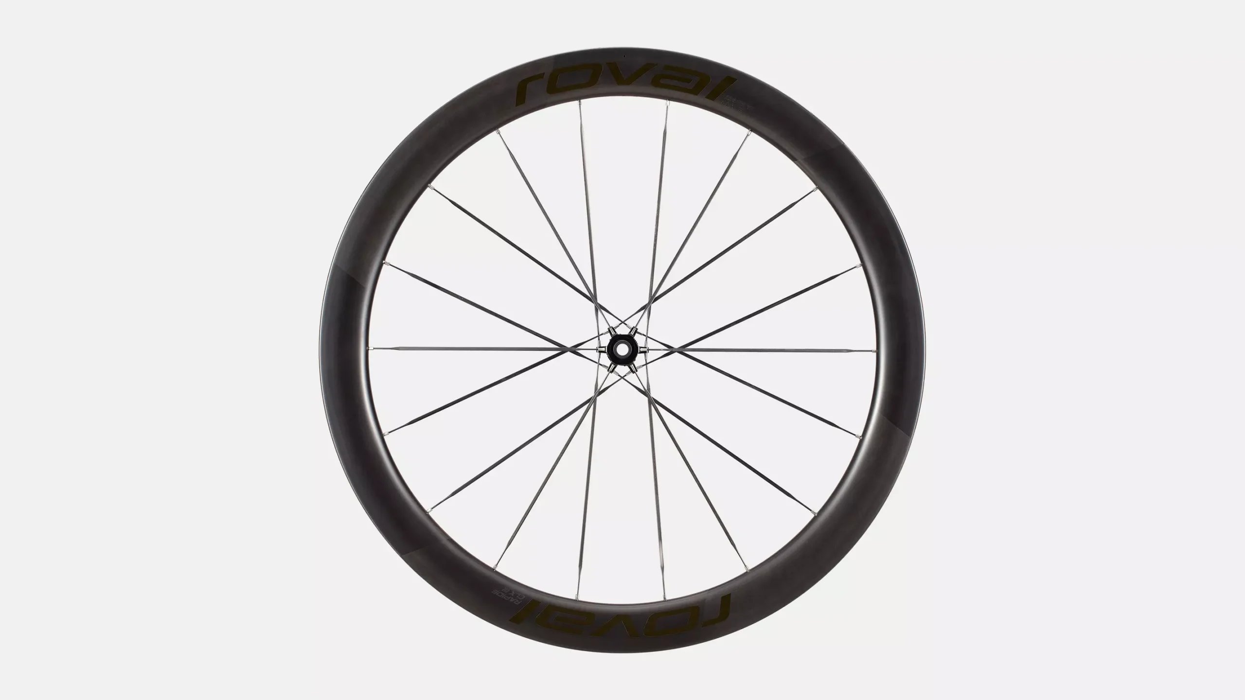 30026 651 WHL RAPIDE CLX III 700C FRONT SATIN CARBON GLOSS FRONT SIDE scaled