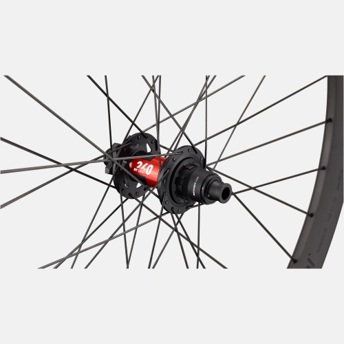 30124 925 TRAVERSE HD 240 29 6B FRONT 28H 240 DEG CARBON BLK REAR HUB PDP