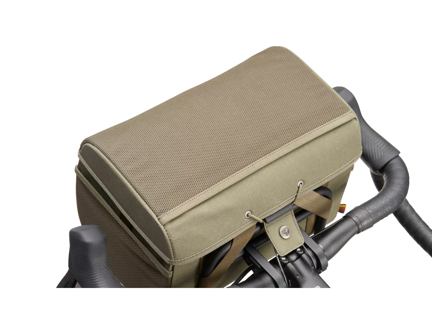 41123 681 BAG S F HANDLEBAR BAG GRN DETAIL1