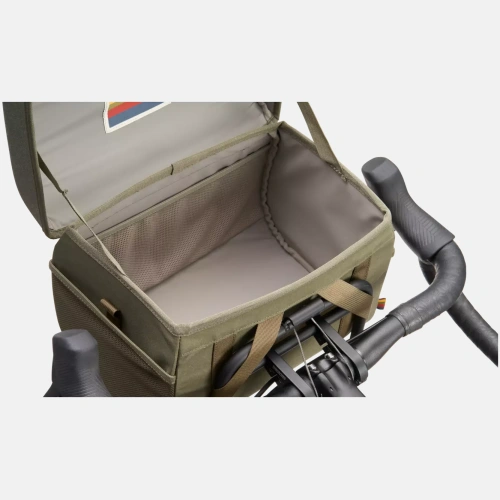 41123 681 BAG S F HANDLEBAR BAG GRN DETAIL2