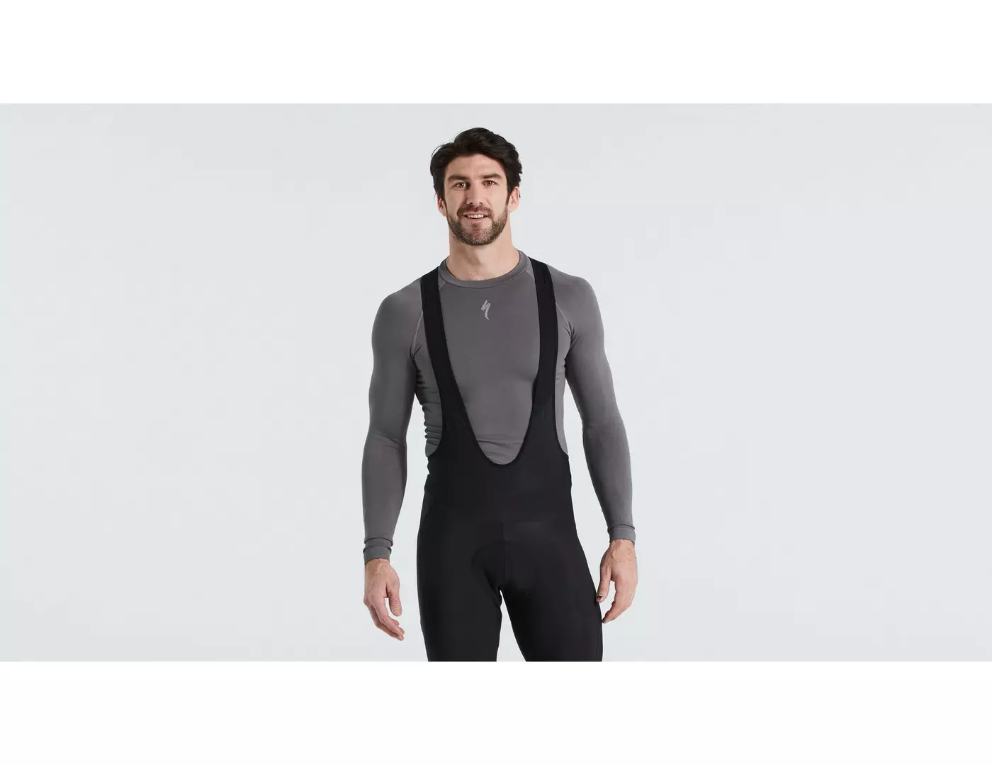 64122-080_APP_SEAMLESS-BASELAYER-LS-MEN-GRY-S-M_HERO 64122 080 APP SEAMLESS BASELAYER LS MEN GRY S M HERO