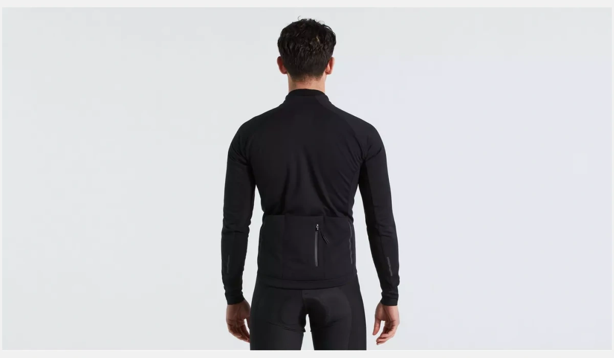 64422 340 APP SL PRO SOFTSHELL JACKET MEN BLK M BACK