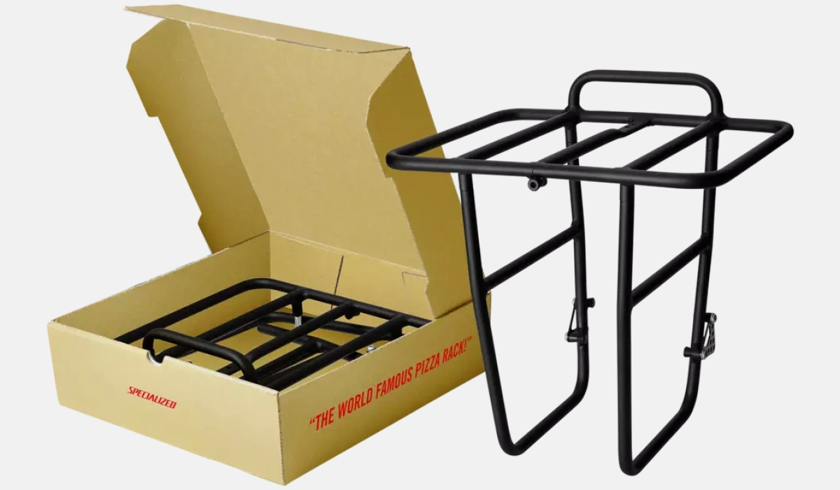 98916 5520 CMPNT SPECIALIZED PIZZA FRONT RACK 700C BLK