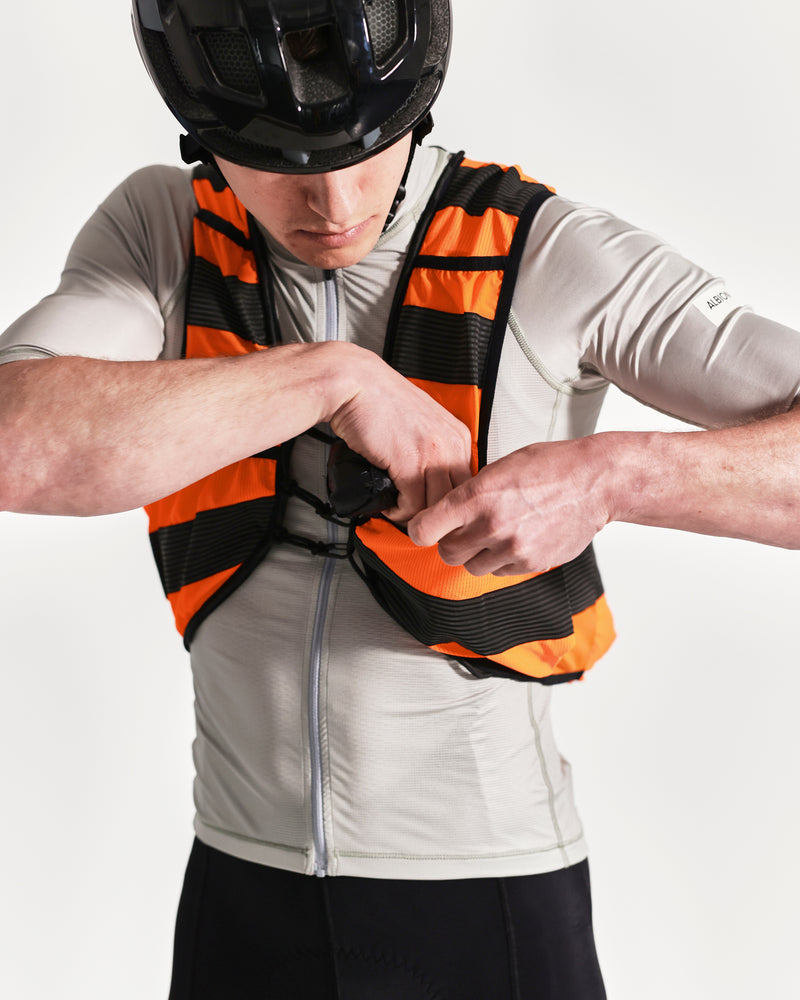 VISVEST ORANGE MENS5