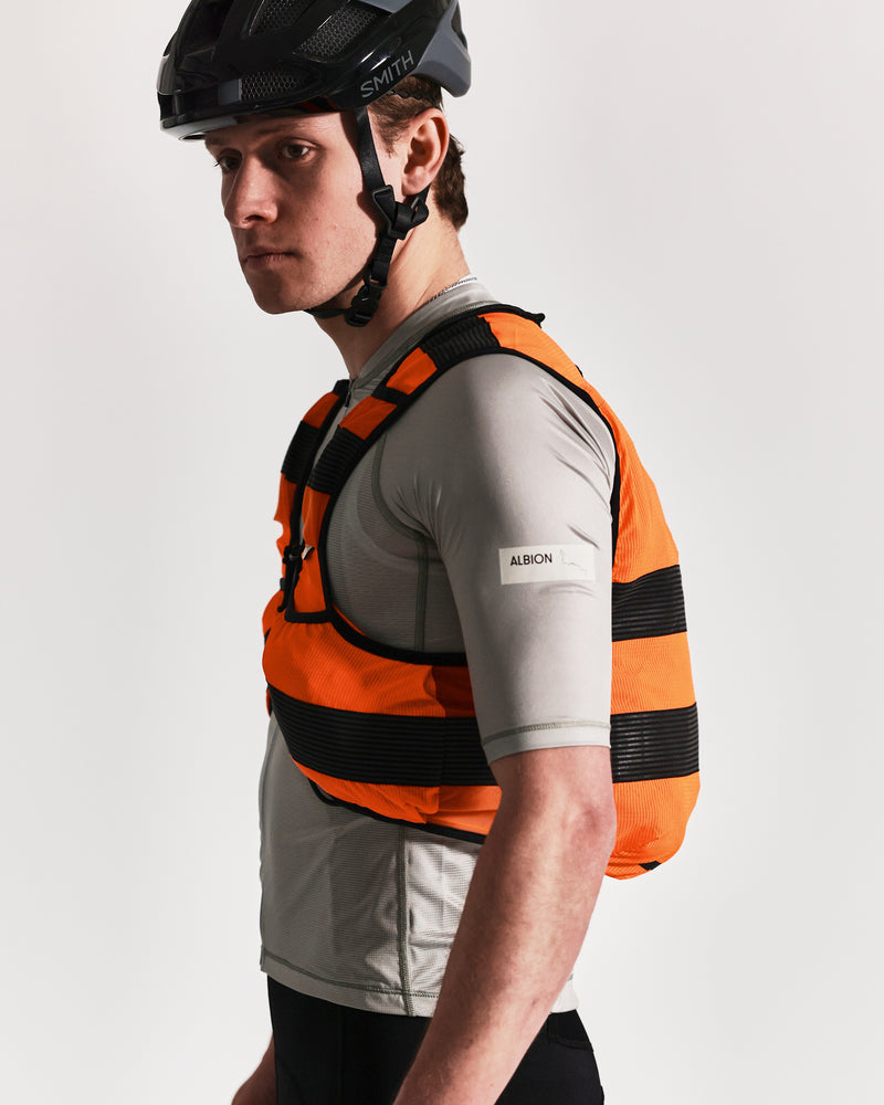 VISVEST ORANGE MENS6