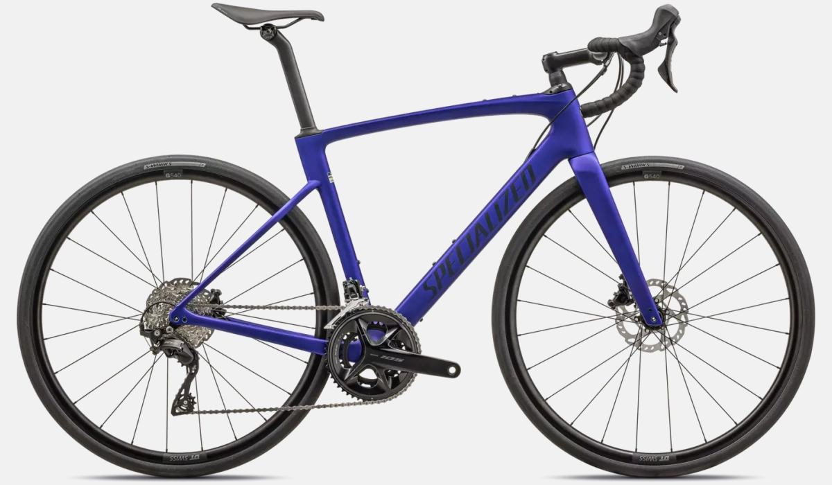 roubaix sl8 sport 105 satin metallic sapphire blue onyx 1