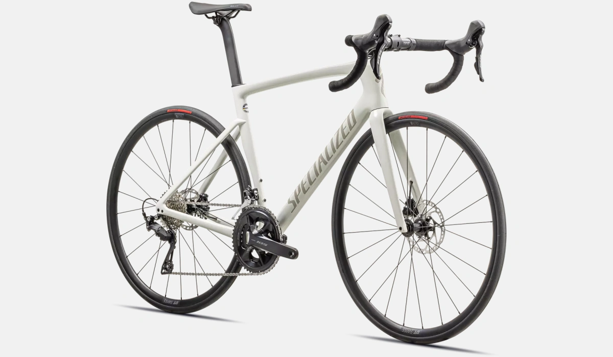 tarmac sl7 sport shimano 105 gloss dune white chaos pearl 2