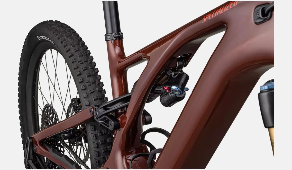 turbo levo pro carbon gloss rusted red satin redwood 6