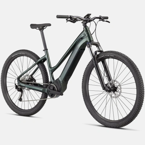 turbo tero 3 0 step through oak green metallic smoke 2