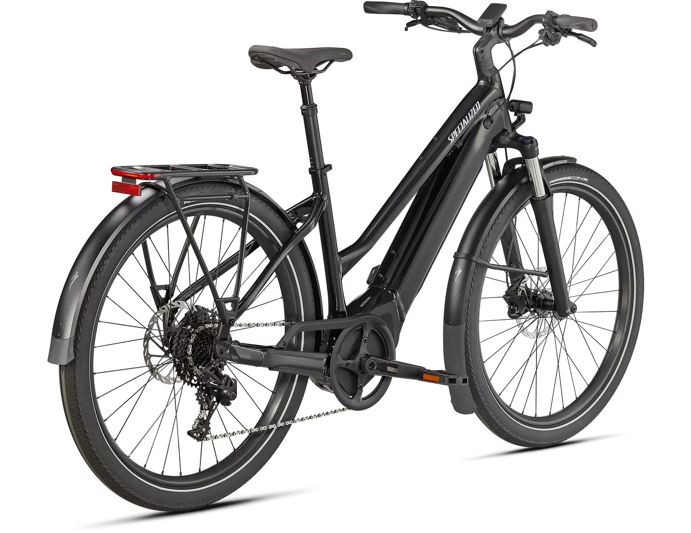 turbo vado 4 0 step through cast black silver reflective 3