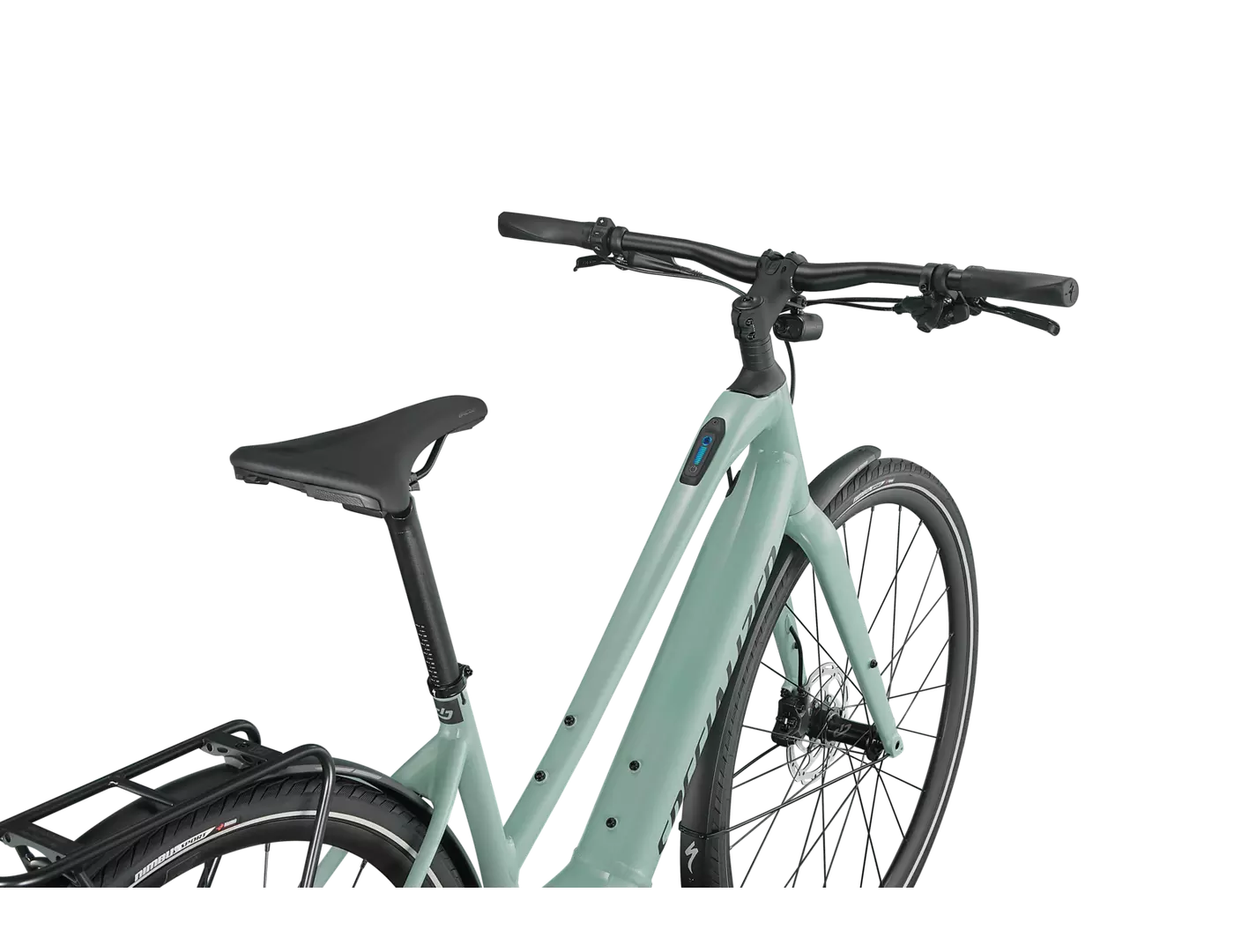 turbo vado sl 4 0 step through eq white sage black reflective 4