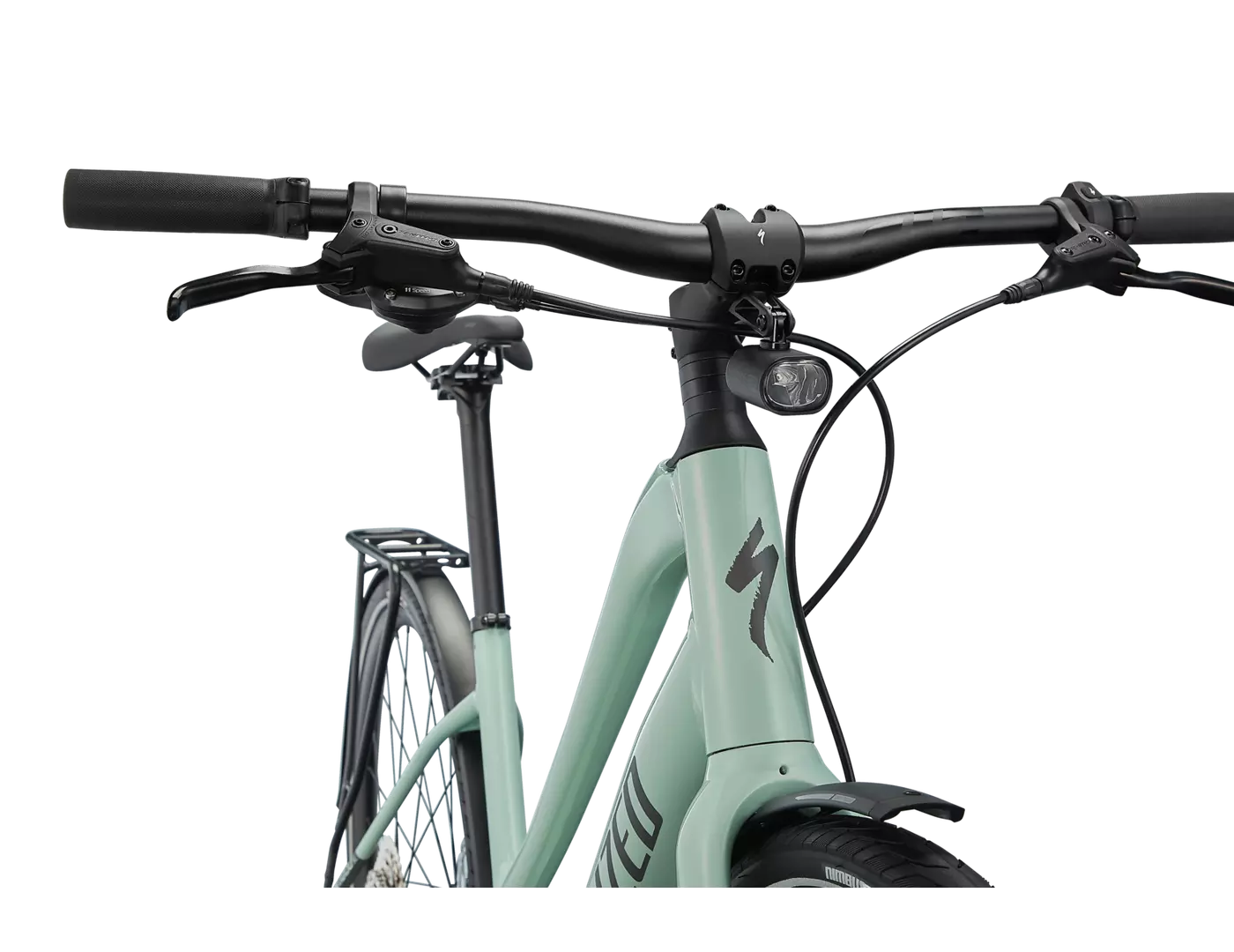 turbo vado sl 4 0 step through eq white sage black reflective 6