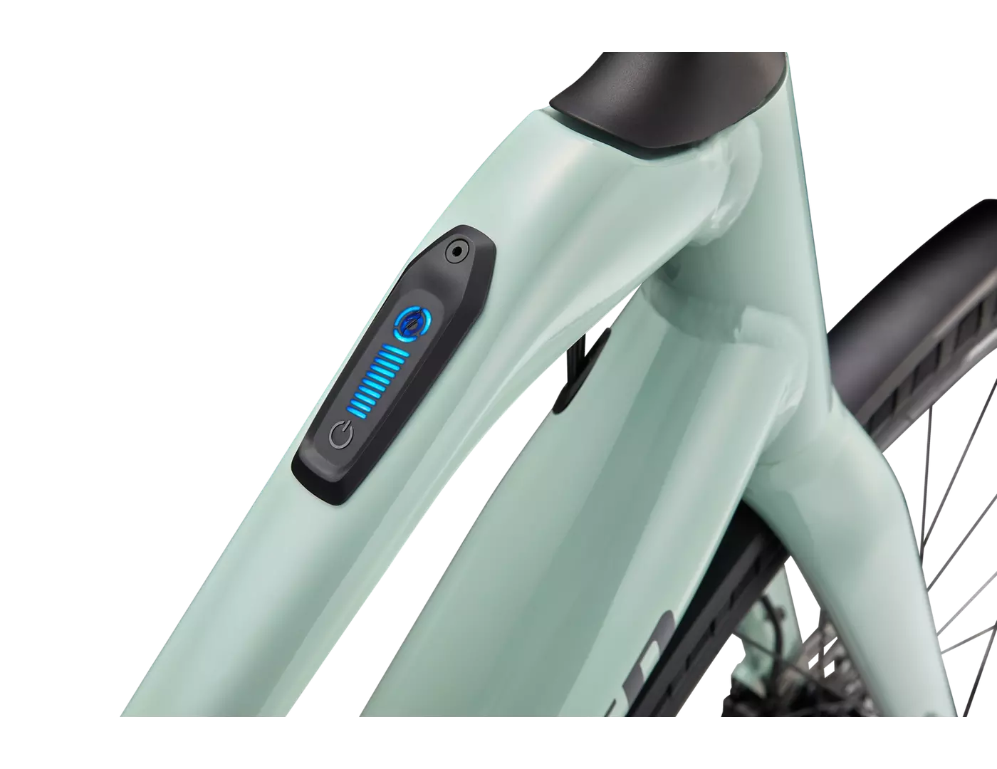 turbo vado sl 4 0 step through eq white sage black reflective 8